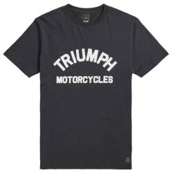 TRIUMPH BURNHAM JET BLACK TEE